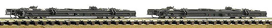 Set of 2 narrow gauge platforms to transport standart gauge cars<br /><a href='images/pictures/Roco/34596.jpg' target='_blank'>Full size image</a>